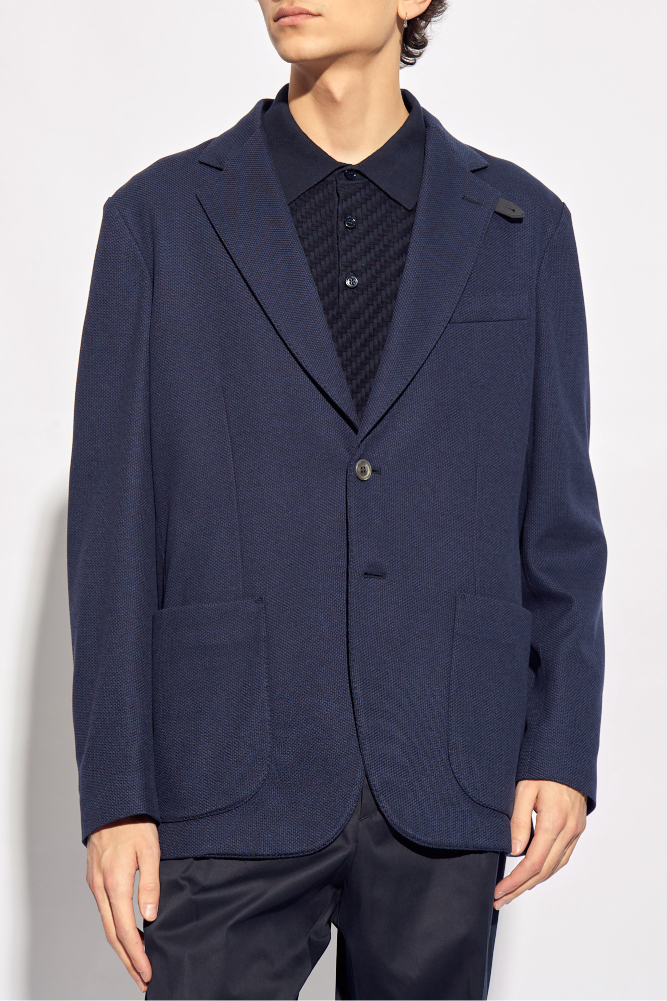 Brioni shop blue blazer